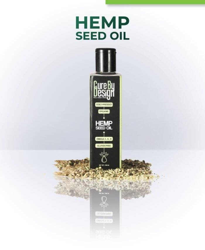 Cure By Design Hemp Seed Oil 200ml