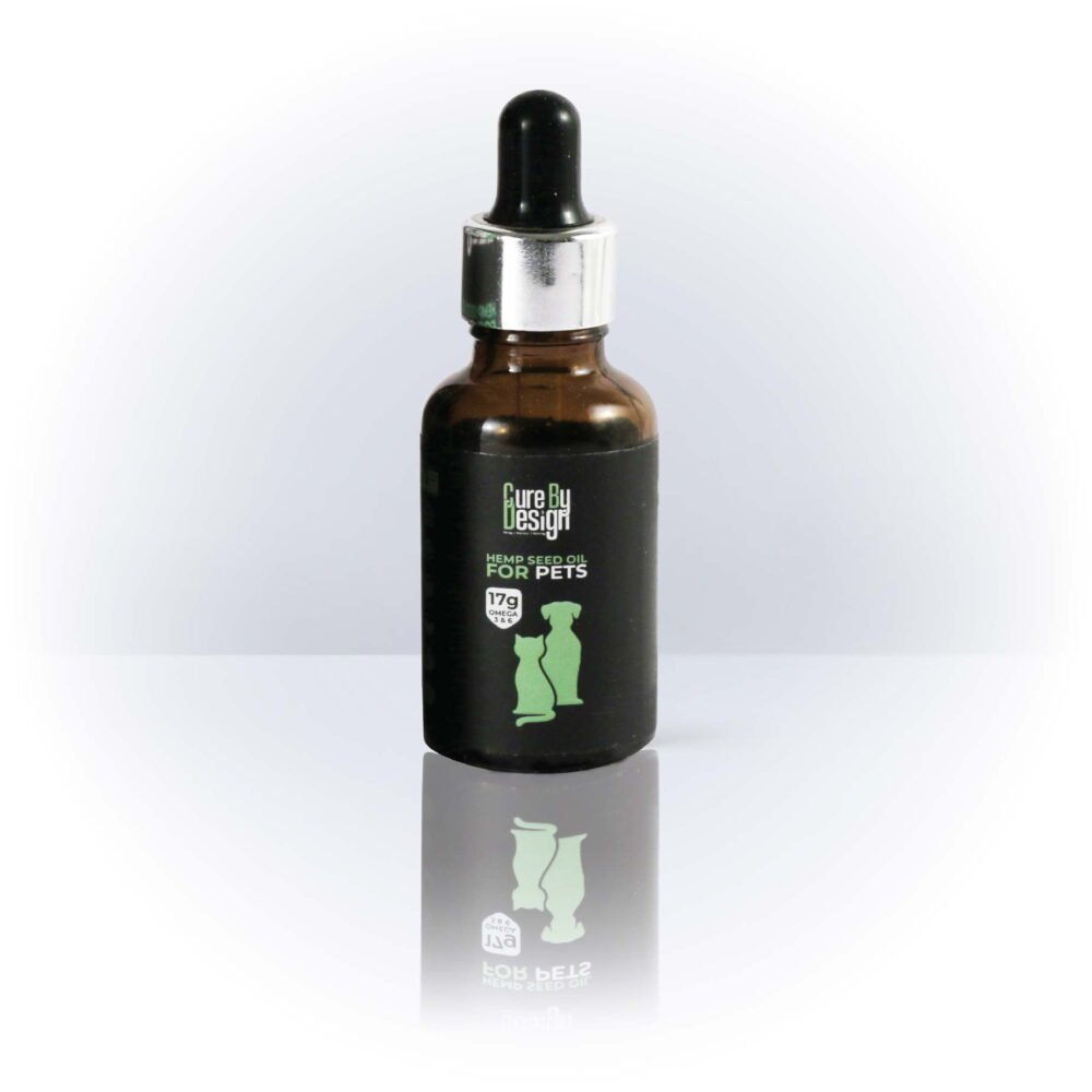 Cure By Design Hemp Seed Oil for Pets 30ml (1)