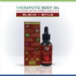 hemp infused body oil