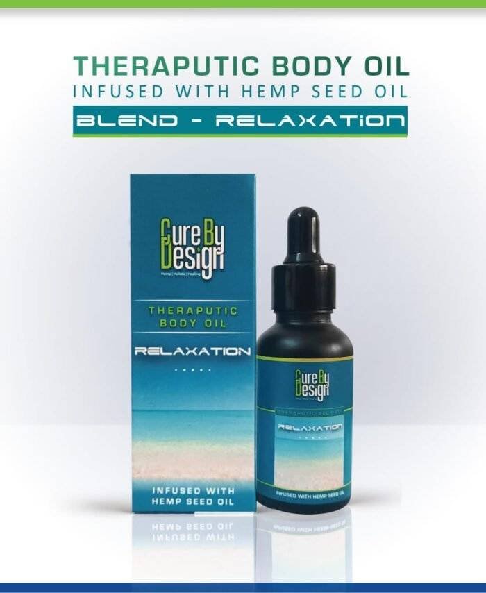 Cure By Design Theraputic Body Oil Relaxation 30ml
