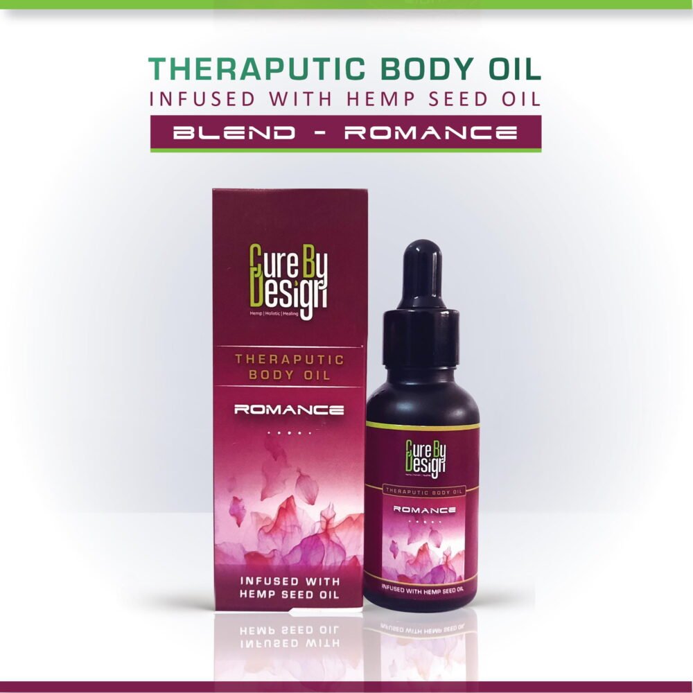 Cure By Design Theraputic Body Oil Romance 30ml