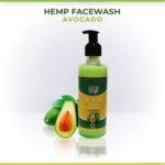 hemp and avocado face wash