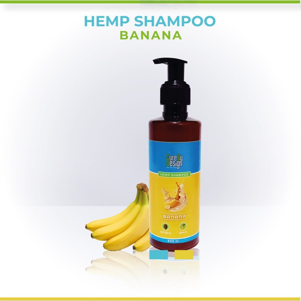 Hemp And Banana Shampoo - Cure By Design