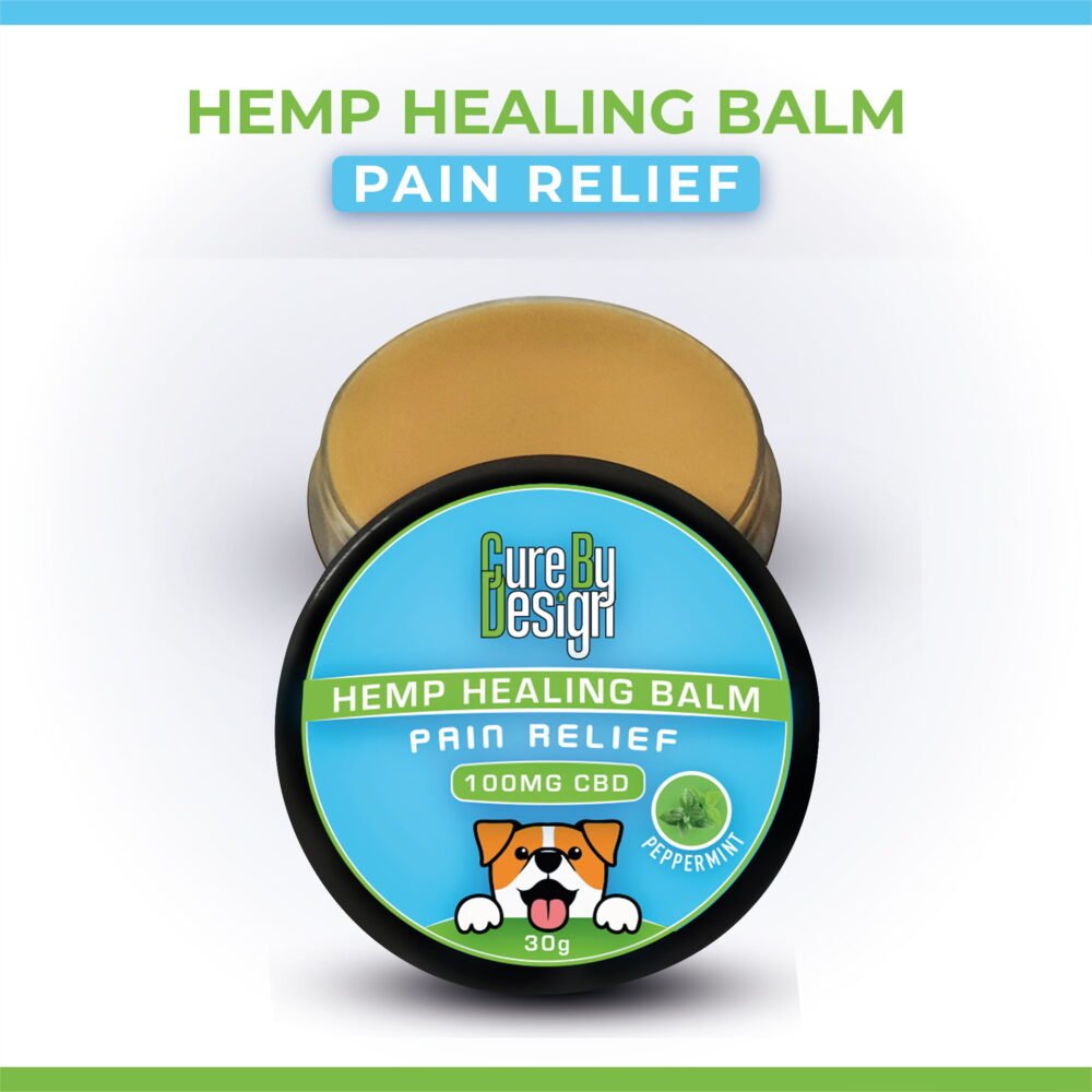 Cure By Design Hemp Healing Balm (Pain Relief) 30g (1)
