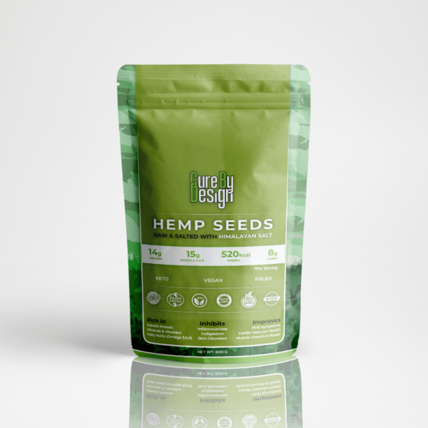 Hemp Seeds 500 FRONT