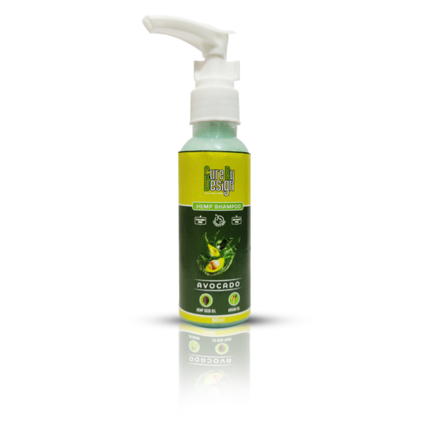 Hemp   Avocado Shampoo Cure By Design 50ml png
