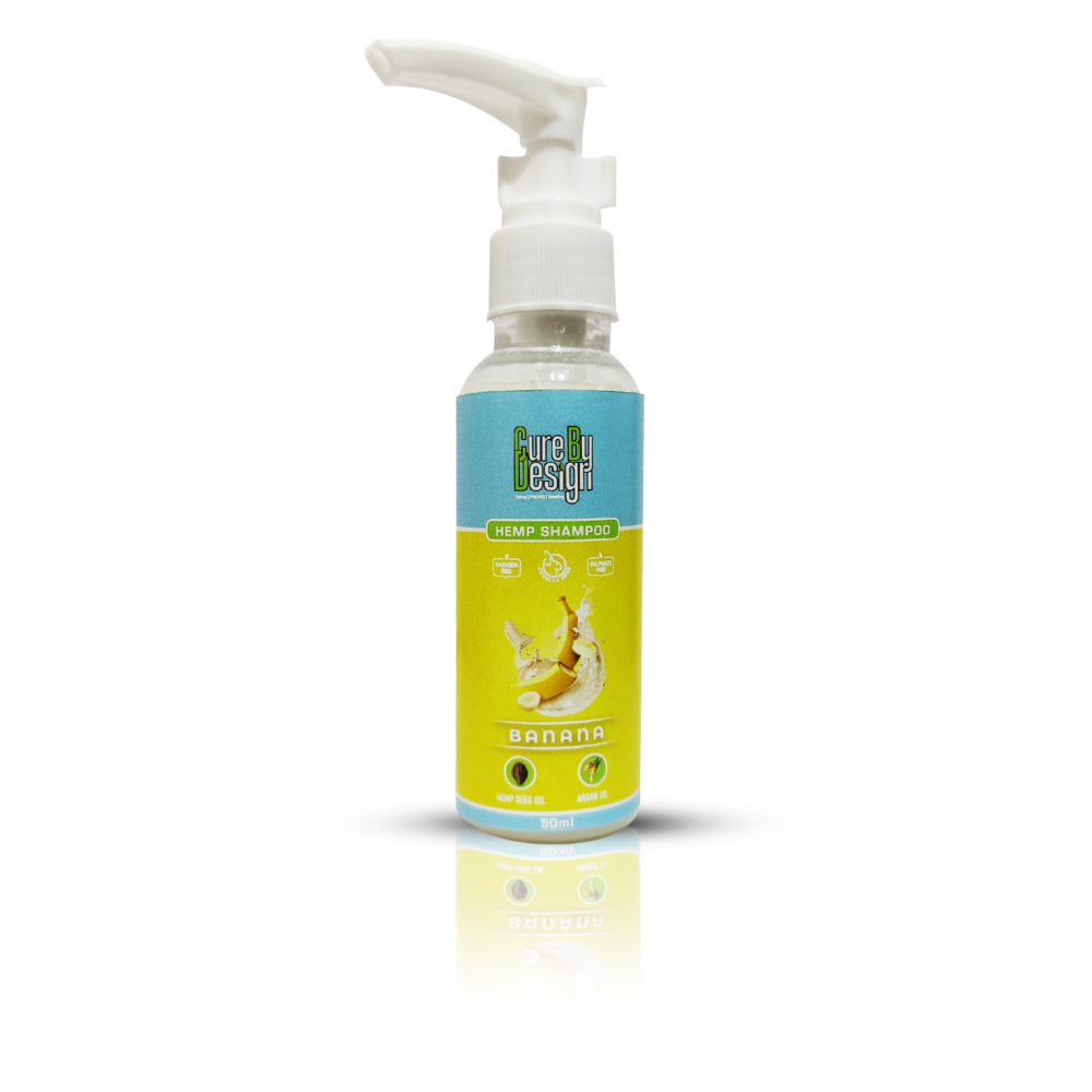 Cure By Design Hemp Banana Shampoo 50ml (3)