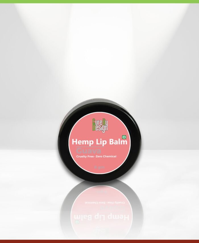 Cure By Design Hemp Lip Balm - Guava 8gm