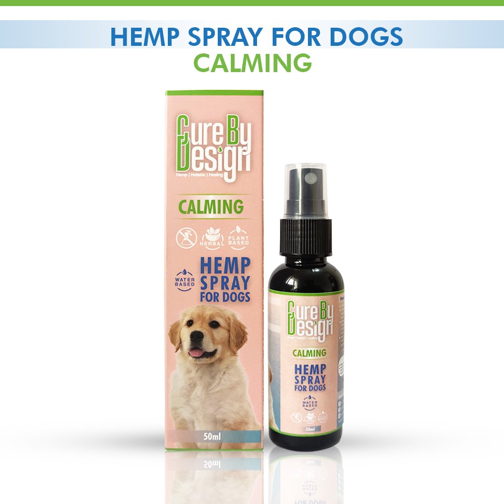Cure By Design Hemp Spray for Dogs Calming2