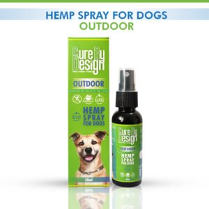 Cure By Design Hemp Spray for Dogs Outdoor