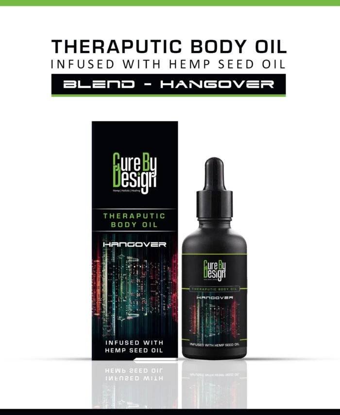 Cure By Design Hangover Theraputic Body Oil 30ml