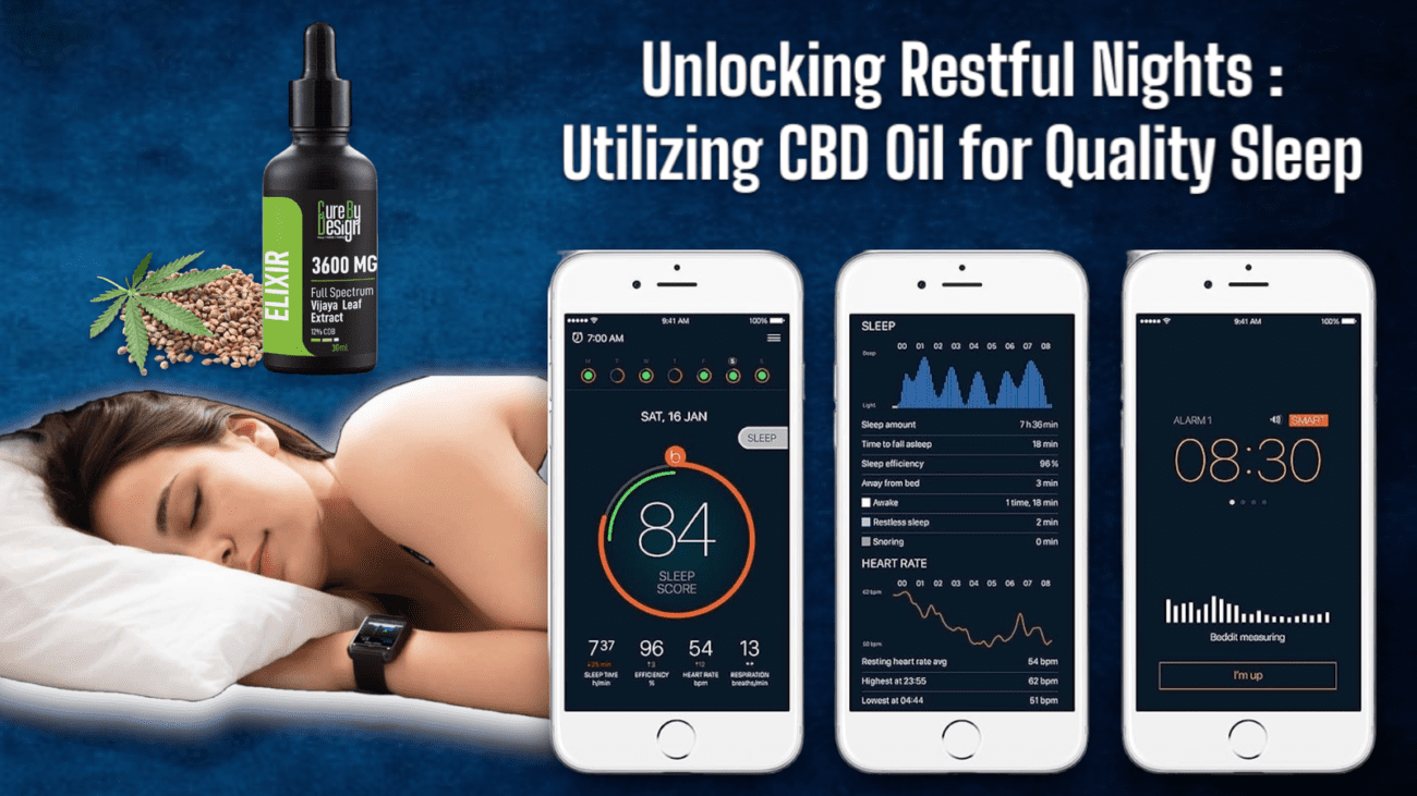 Unlocking Restful Nights: Utilizing CBD Oil for Quality Sleep