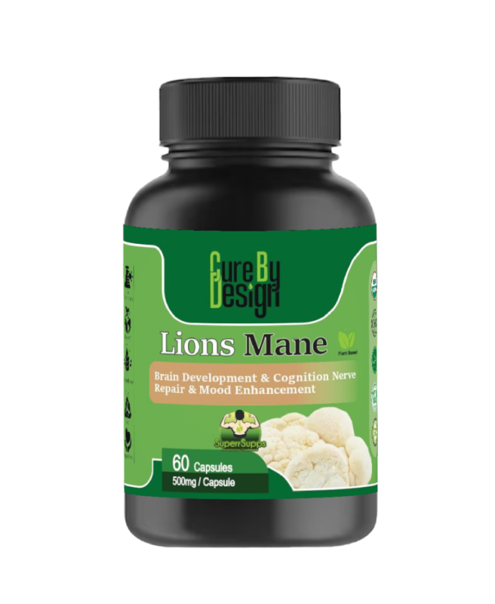Cure By Design Superrsupps Lions Mane Extract