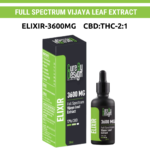 Elixir (12%) Polyherbal Blend - Relaxation, Sleep, and Stress Relief -  Dewaxed 1200mg/ml