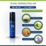 Travel Friendly Roll-On Infused with Hemp Seed oil Blend Anxiety Ingredients