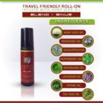 Travel Friendly Roll-On Infused with Hemp Seed oil Blend Sinus Ingredients