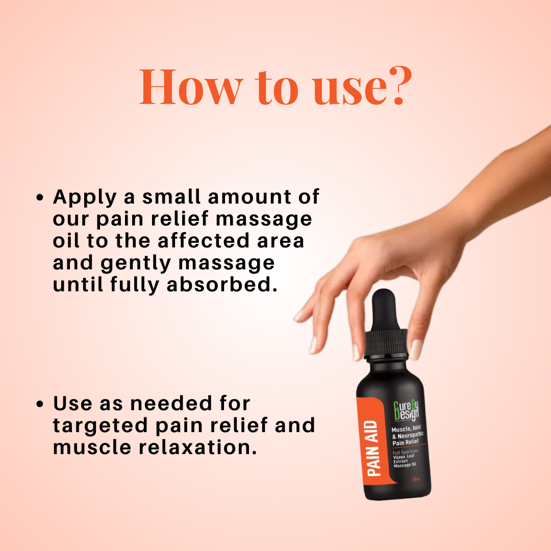 CBD Pain Relief Massage oil Benefits