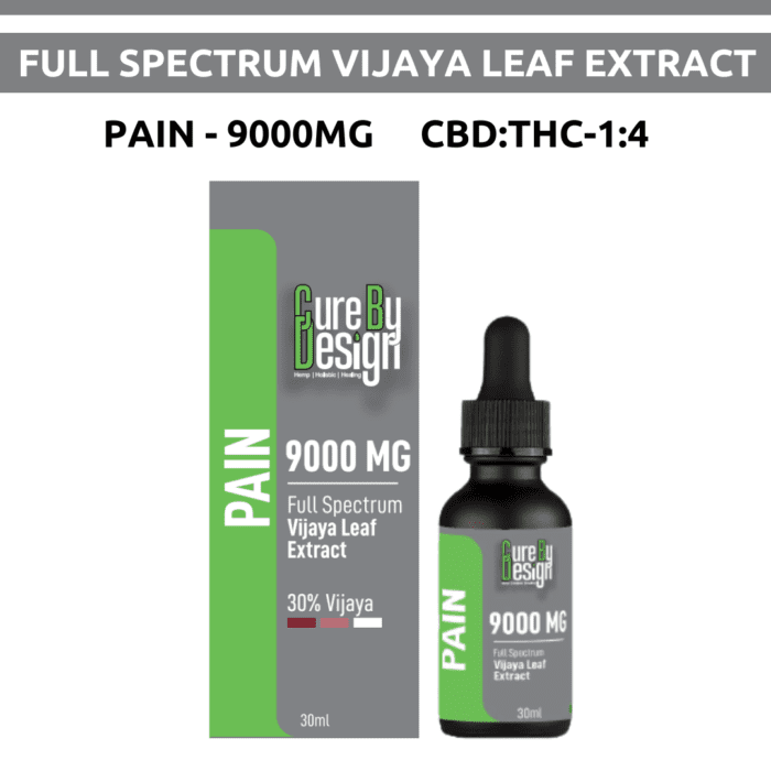 Full Spectrum Vijaya Leaf Extract Pain - 9000 MG