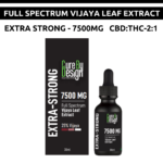 buy extra strong full spectrum vijaya leaf extract 7500 MG - curebydesign