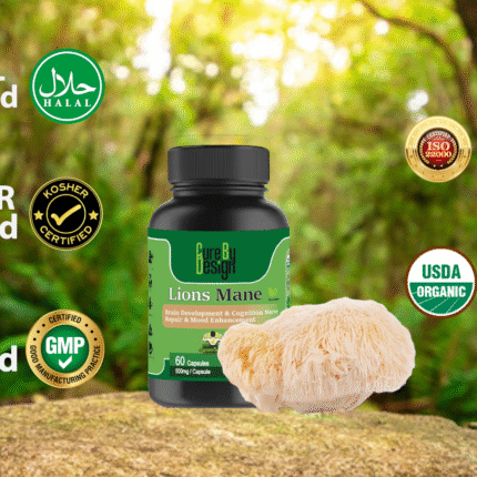 Cure-By-Design - Lions Mane (Certifications)