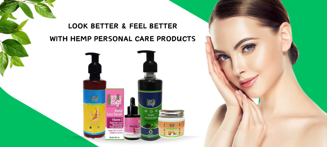 Cure By Design Hemp Personal Care products