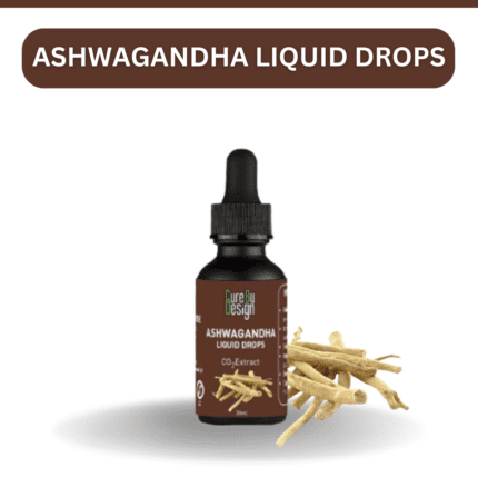 Cure By design Ashawagandha Liquid Drops 5