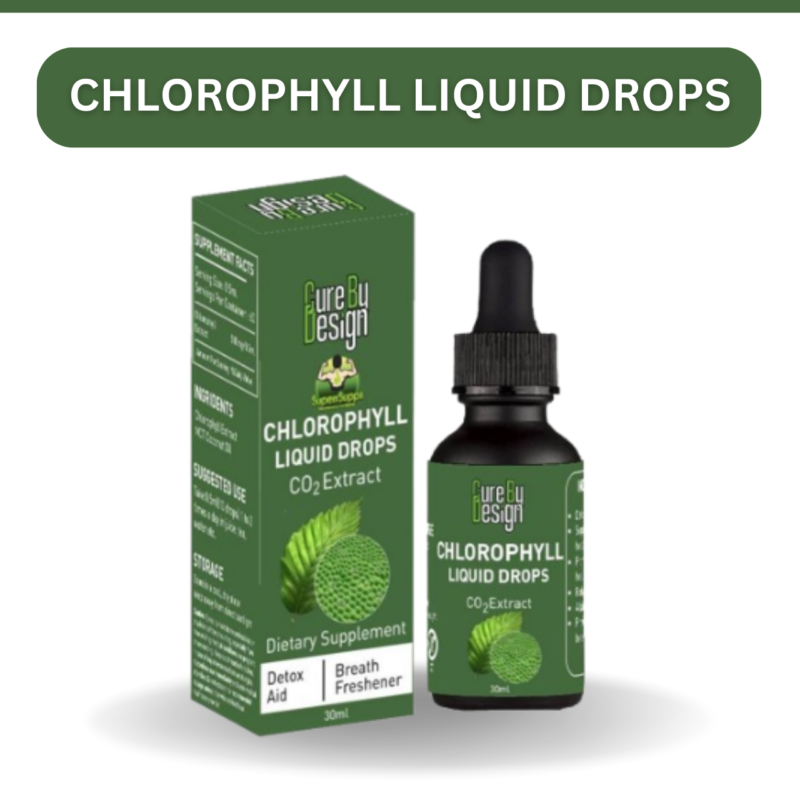 Cure By design Chlorophyll Liquid Drops 1