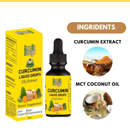 Cure By design Curcumin Liquid Drops 3