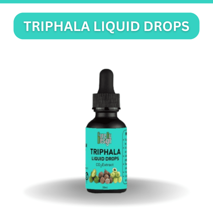Triphala Liquid Drops extract by Cure By design