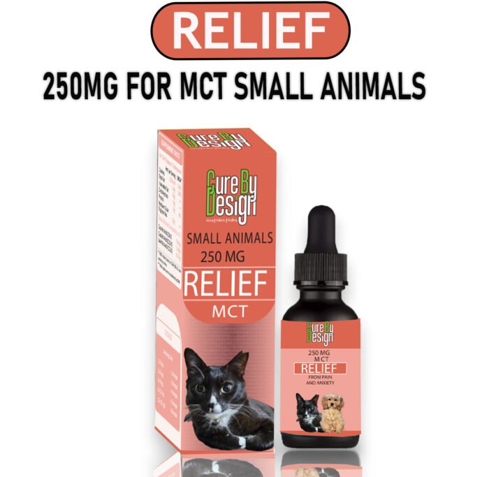 Shop Relief 250mg CBD (MCT) for Small Animals - curebydesign