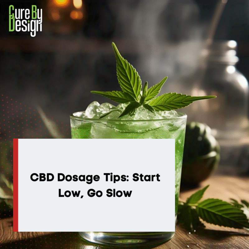 CBD Dosage Tips Start Low, Go Slow