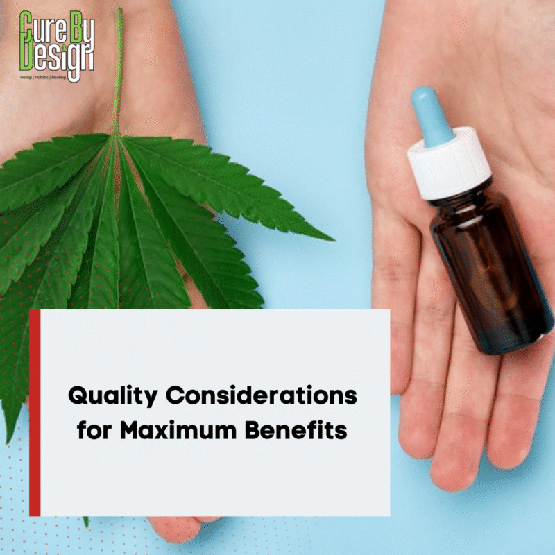 Quality Considerations for Maximum Benefits