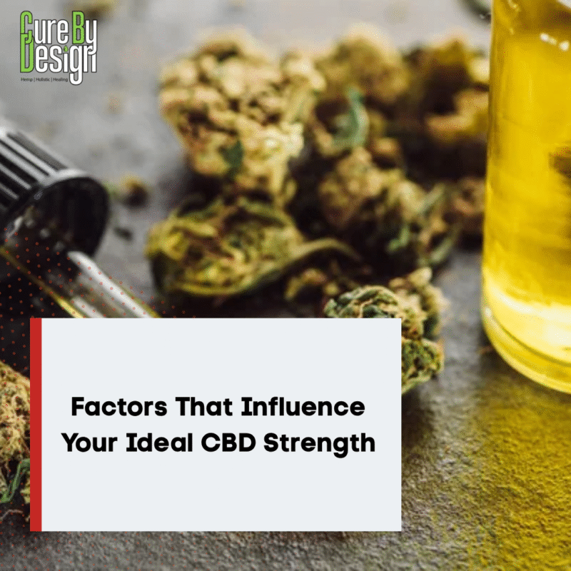 Factors That Influence Your Ideal CBD Strength