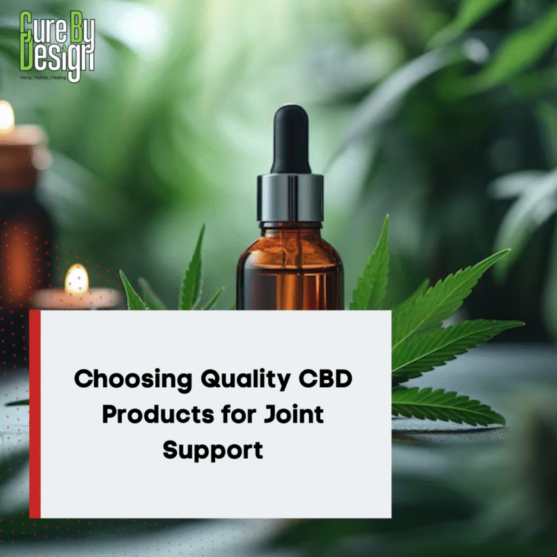 Choosing Quality CBD Products for Joint Support