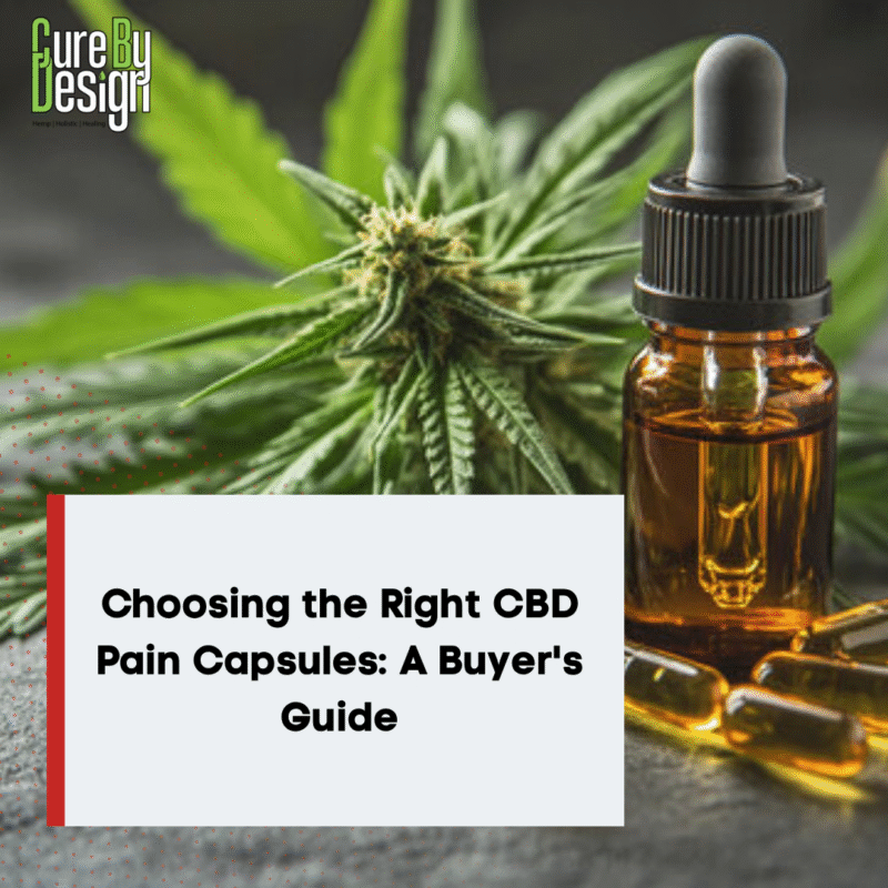 Choosing the Right CBD Pain Capsules: A Buyer's Guide