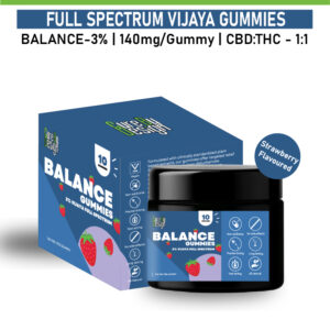 Balance CBD Gummies – Gentle Wellness and Daily Harmony - 140mg Per Gummy (3%) - Pack Of 10
