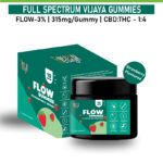 Flow CBD Gummies – Comprehensive Relief and Therapeutic Support 3150mg - 315mg Per Gummy (7%)