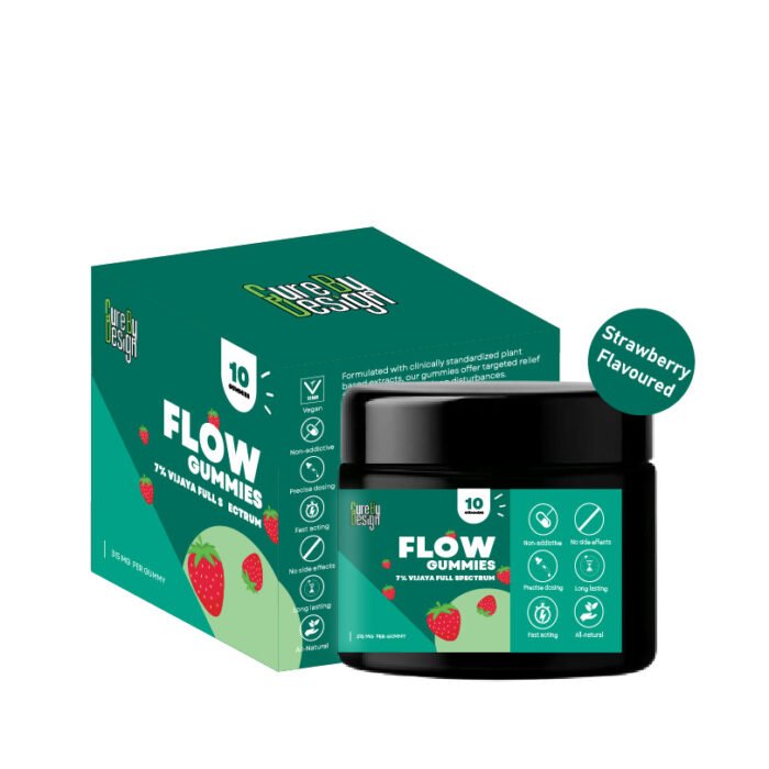 Flow CBD Gummies – Comprehensive Relief and Therapeutic Support 3150mg (7%) - Image 3