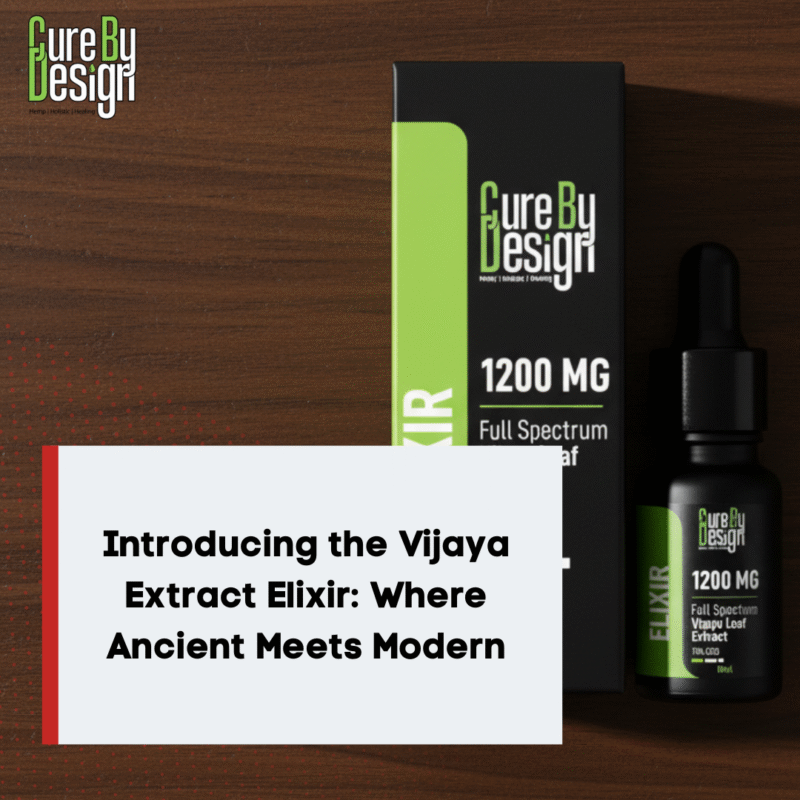 Introducing the Vijaya Extract Elixir: Where Ancient Meets Modern