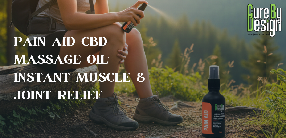 Pain Aid CBD Massage Oil: Instant Muscle & Joint Relief