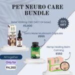 Pet Neuro Care Bundle – CBD & Mushroom Support for Neurological Health in Pets