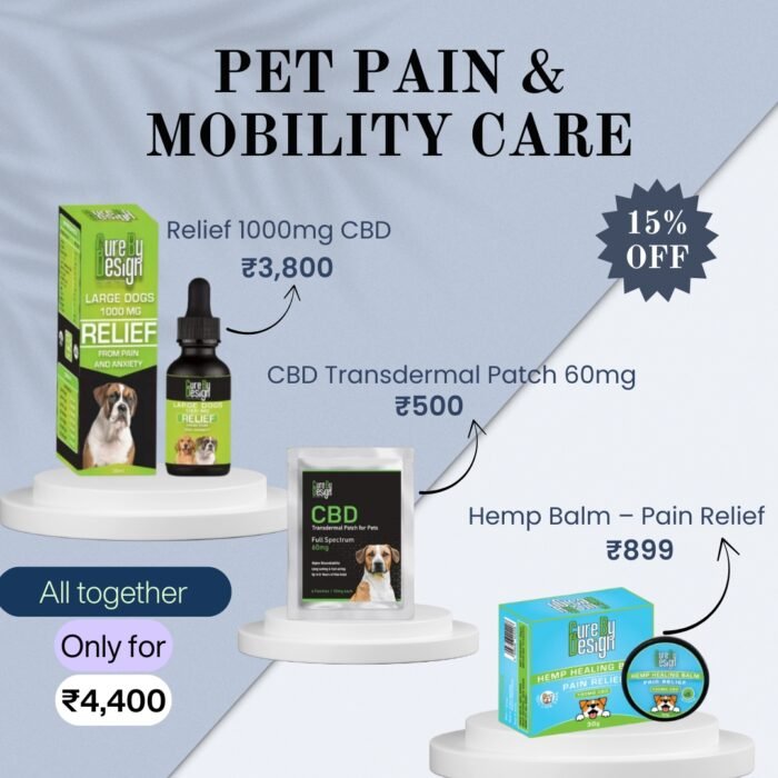 Pet Pain & Mobility Care – CBD & Hemp Bundle for Joint Health and Comfort - Image 1