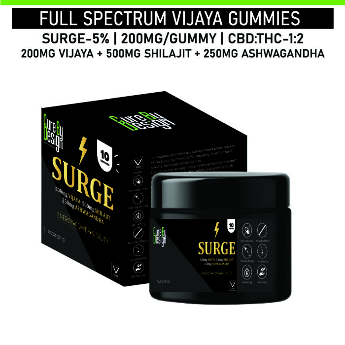 SURGE Gummies – Energy, Vitality, and Performance Support - 200mg Per Gummy - Image 1