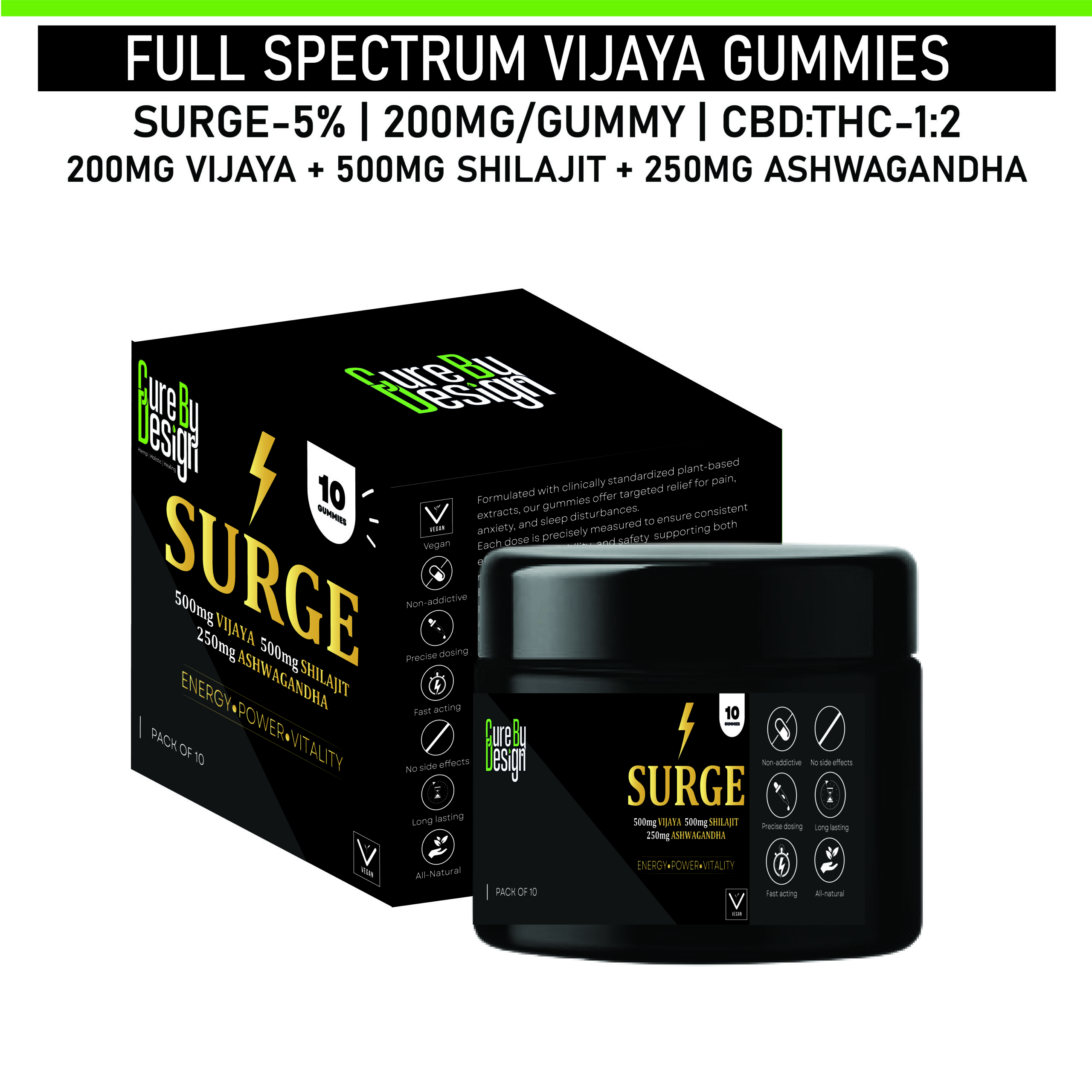 SURGE PO10 MAIN SURGE – Energy, Vitality, and Performance Support (5%) - Image 1