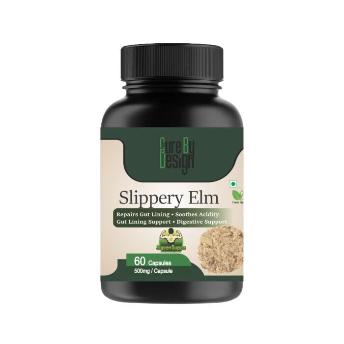 Slippery Elm white bg Slippery Elm – Gut Lining Repair & Acid Relief - Image 1