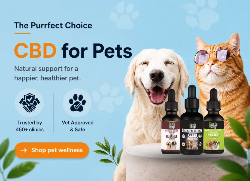 cbd for pets natural pet wellness cure by design 1