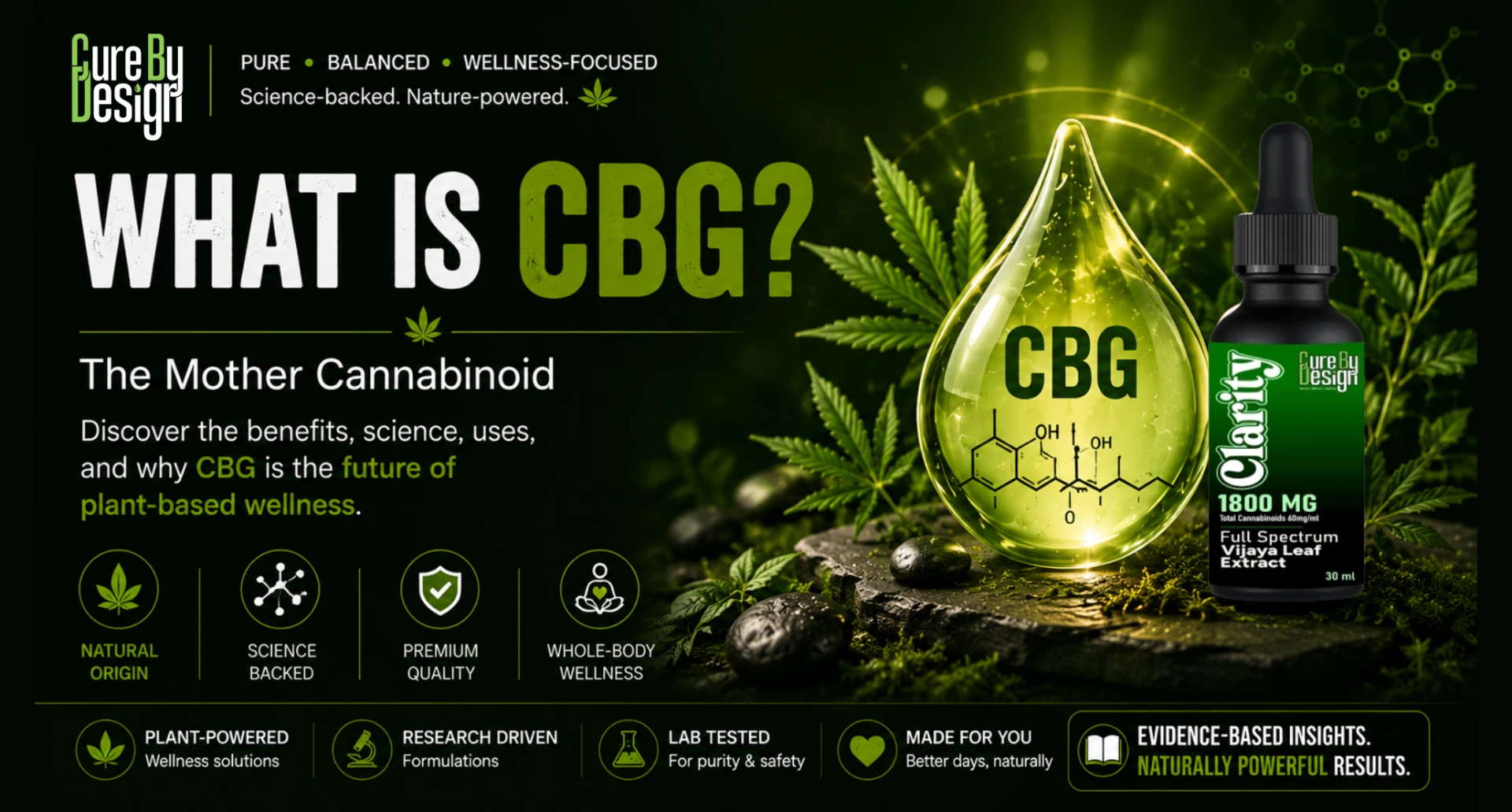 What is CBG? Complete Guide to Cannabigerol (CBG)