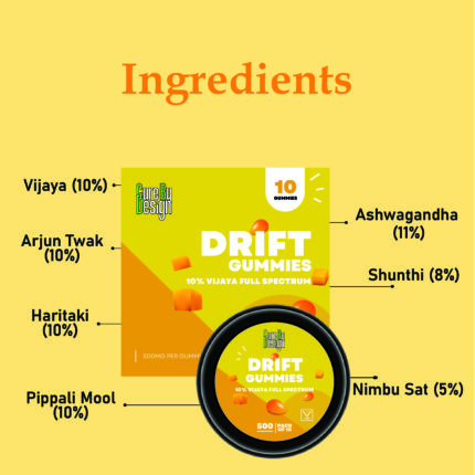 Drift Gummies – Relaxation, Sleep & Therapeutic Support – 500mg Per Gummy - Image 11