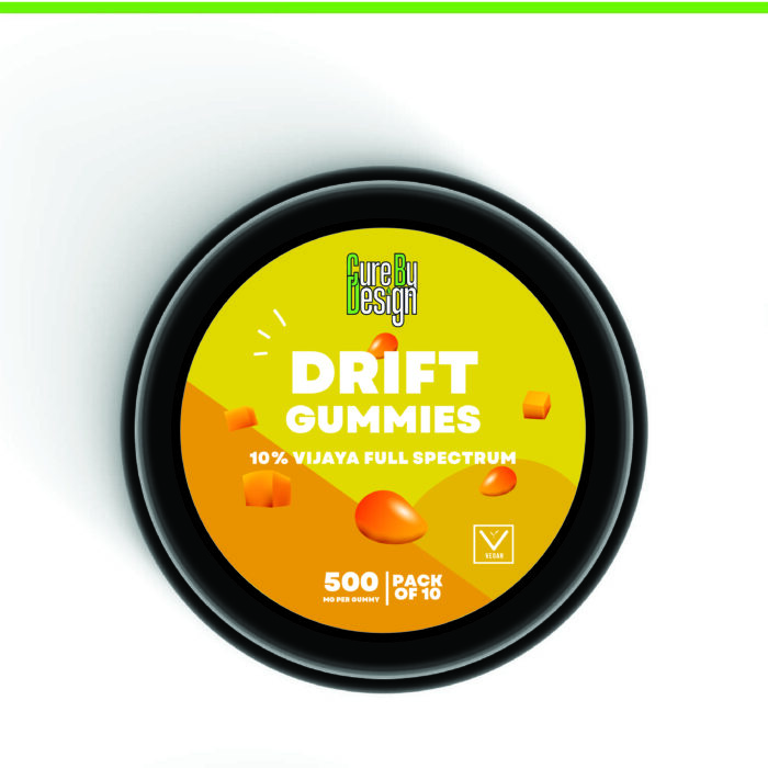 Drift Gummies – Relaxation, Sleep & Therapeutic Support – 500mg Per Gummy - Image 18